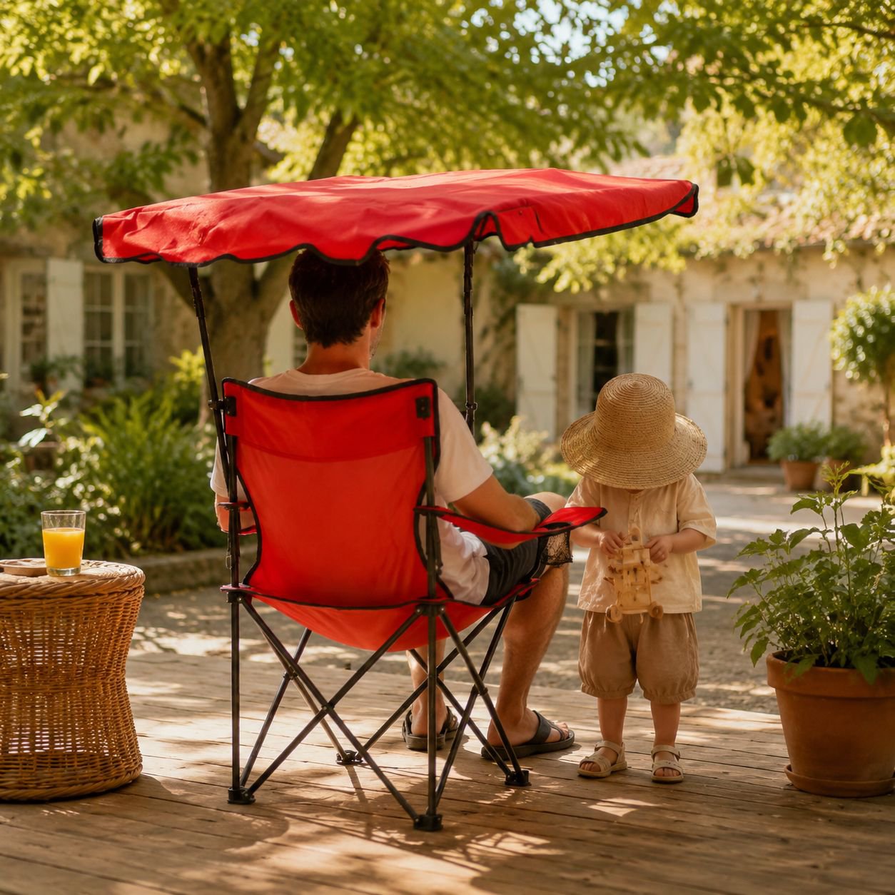 Chaise de camping pliante allemande pour les activités extérieures