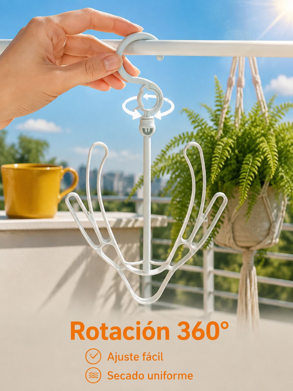 Colgador organizador de ropa para dormitorio de estudiantes