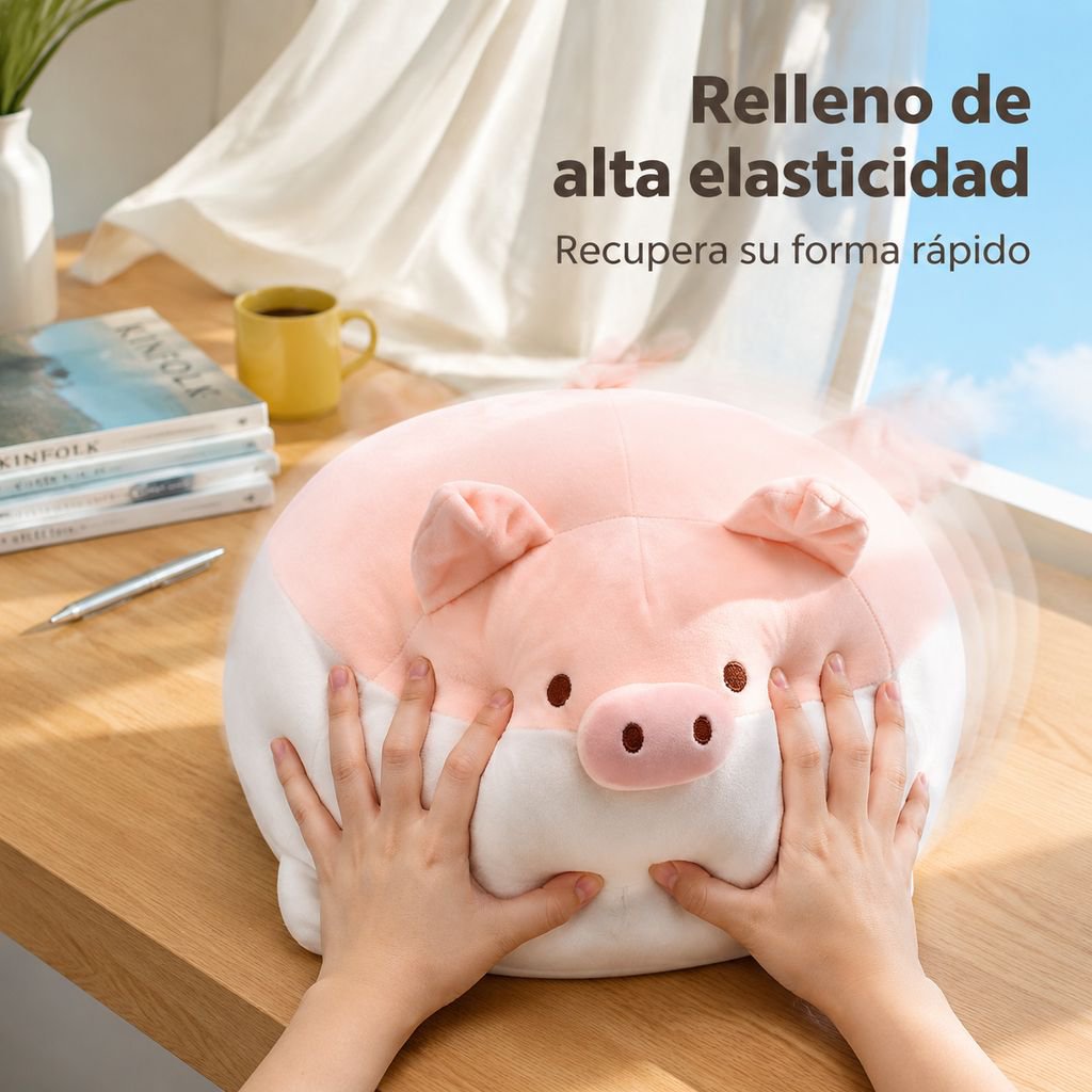 Almohada de peluche linda