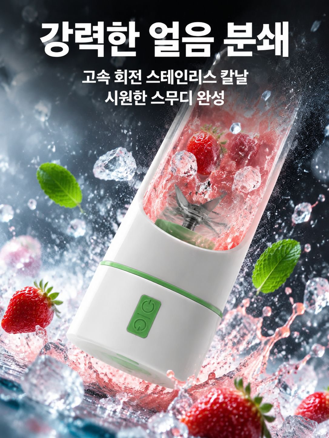 휴대용 충전식 주서기