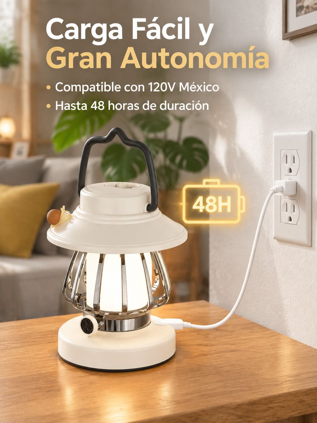 Linterna de camping