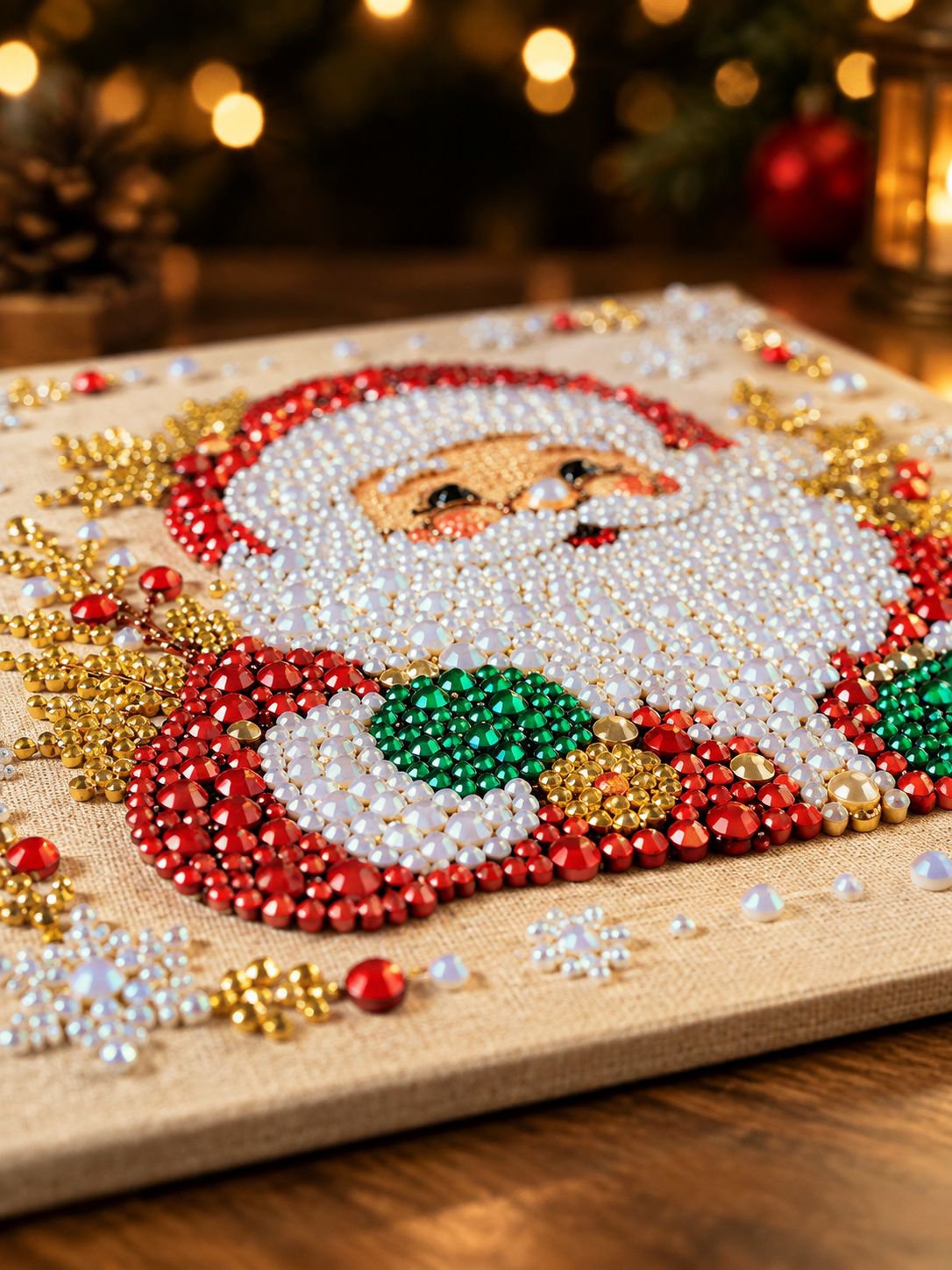 Perlen-Malset für Weihnachtsdekoration