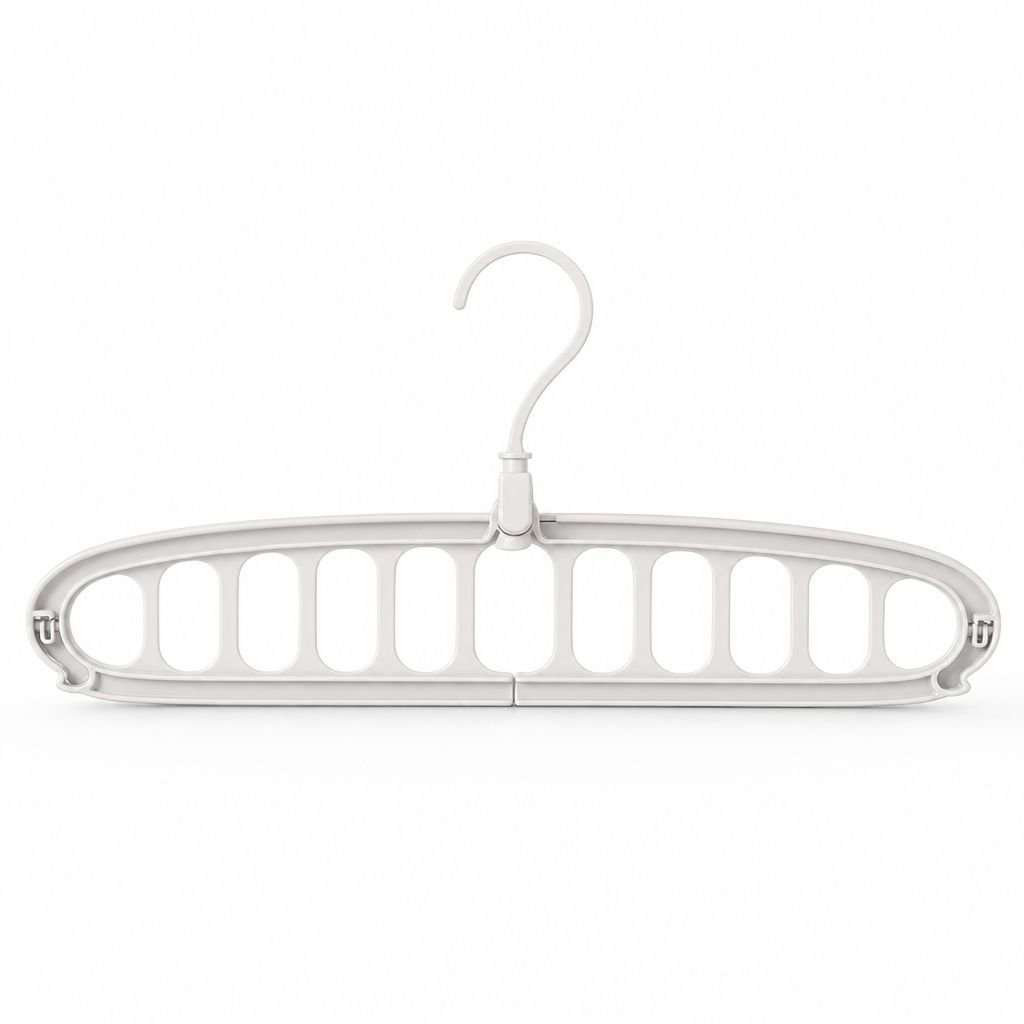 Perchero plegable para el hogar, colgador de ropa de pared con múltiples agujeros