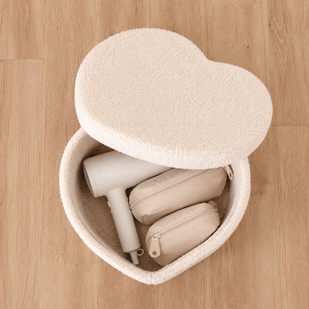 Mueble funcional en forma de corazón para el hogar