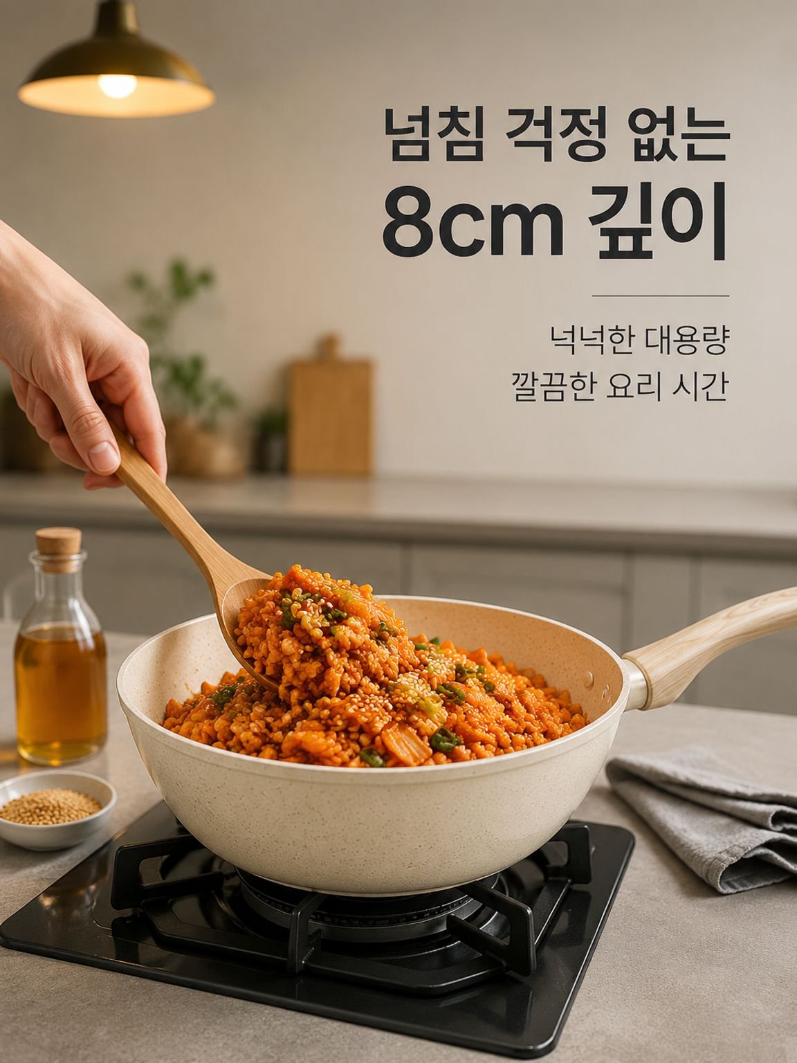 논스틱 가정용 프라이팬