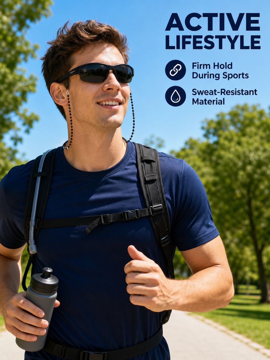 Slip-Proof Anti-Lost Glasses Rope