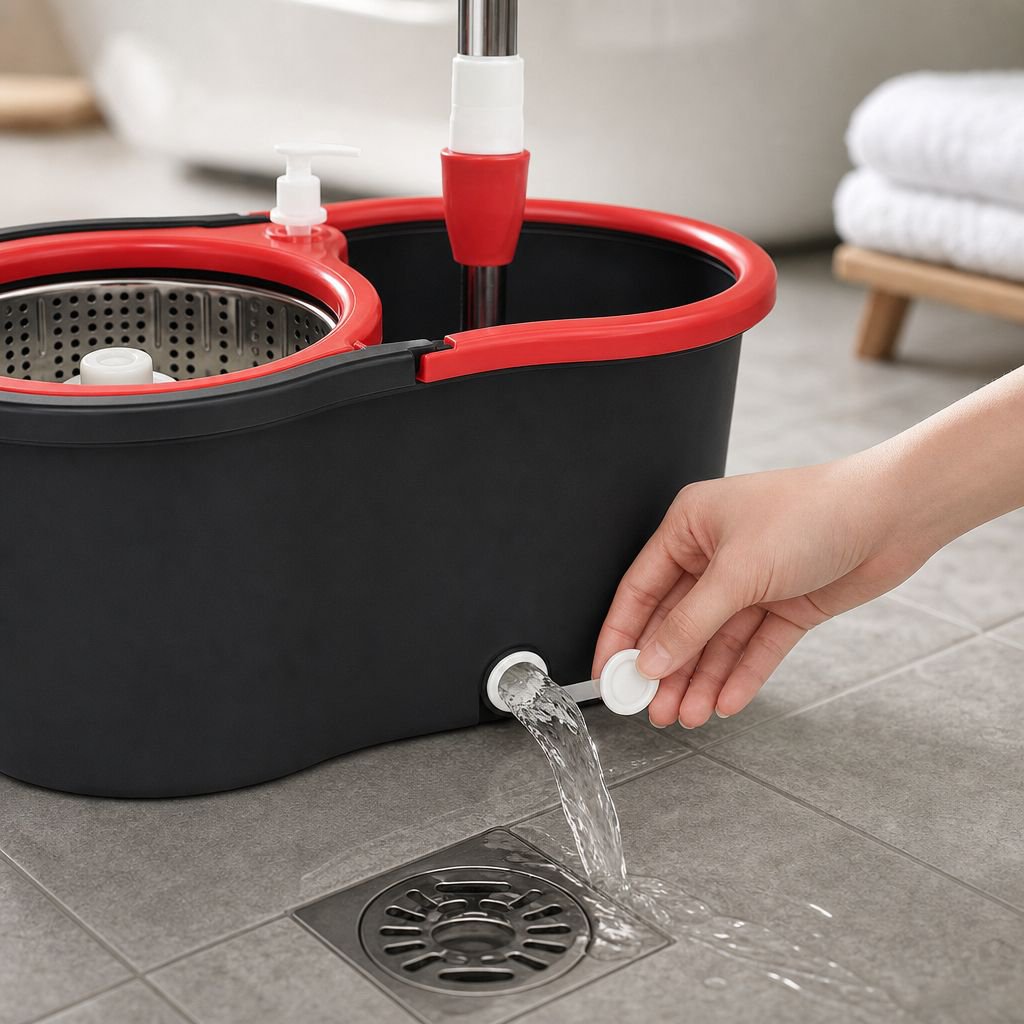 Magic Spin Mop and Bucket Set Household Floor Cleaning Kit