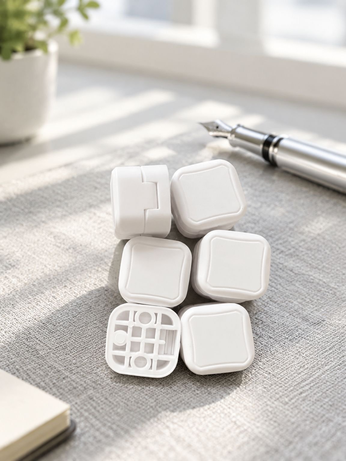 Clips de câble magnétiques pour organisation pratique des fils au bureau
