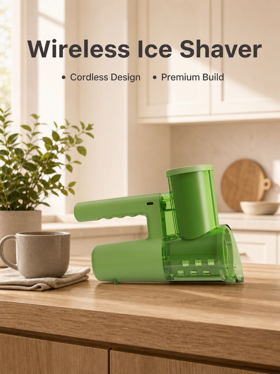 Wireless Electric Shaved Ice Machine