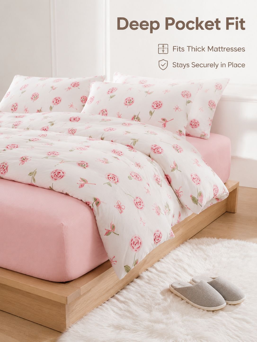 Four-piece bedding set