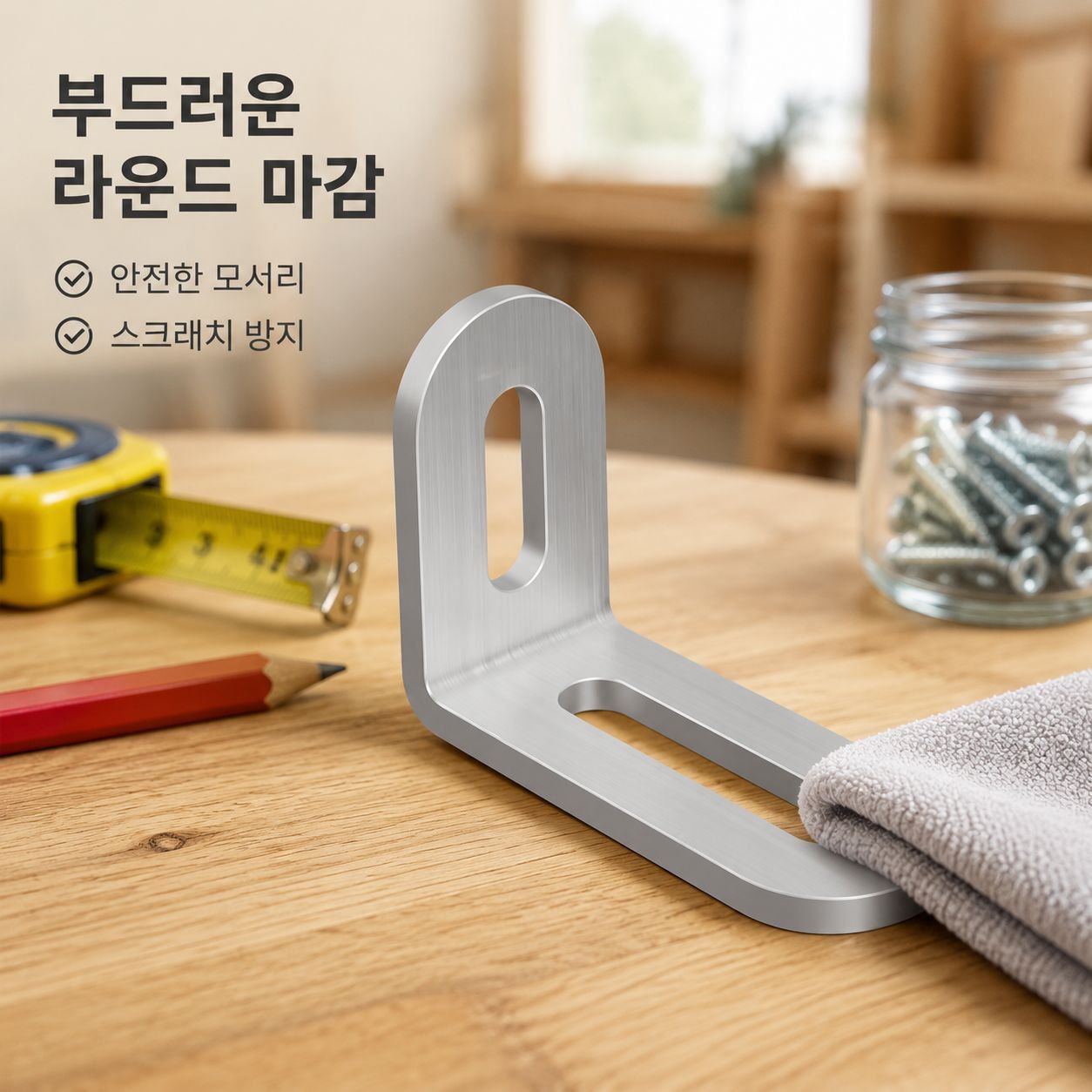 스테인리스 장홀 가동 각철 L형 브라켓