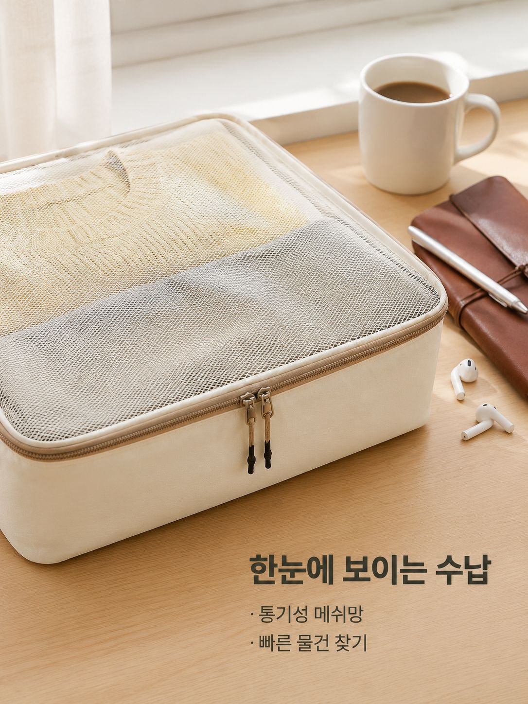 여행용 수납 파우치 세트