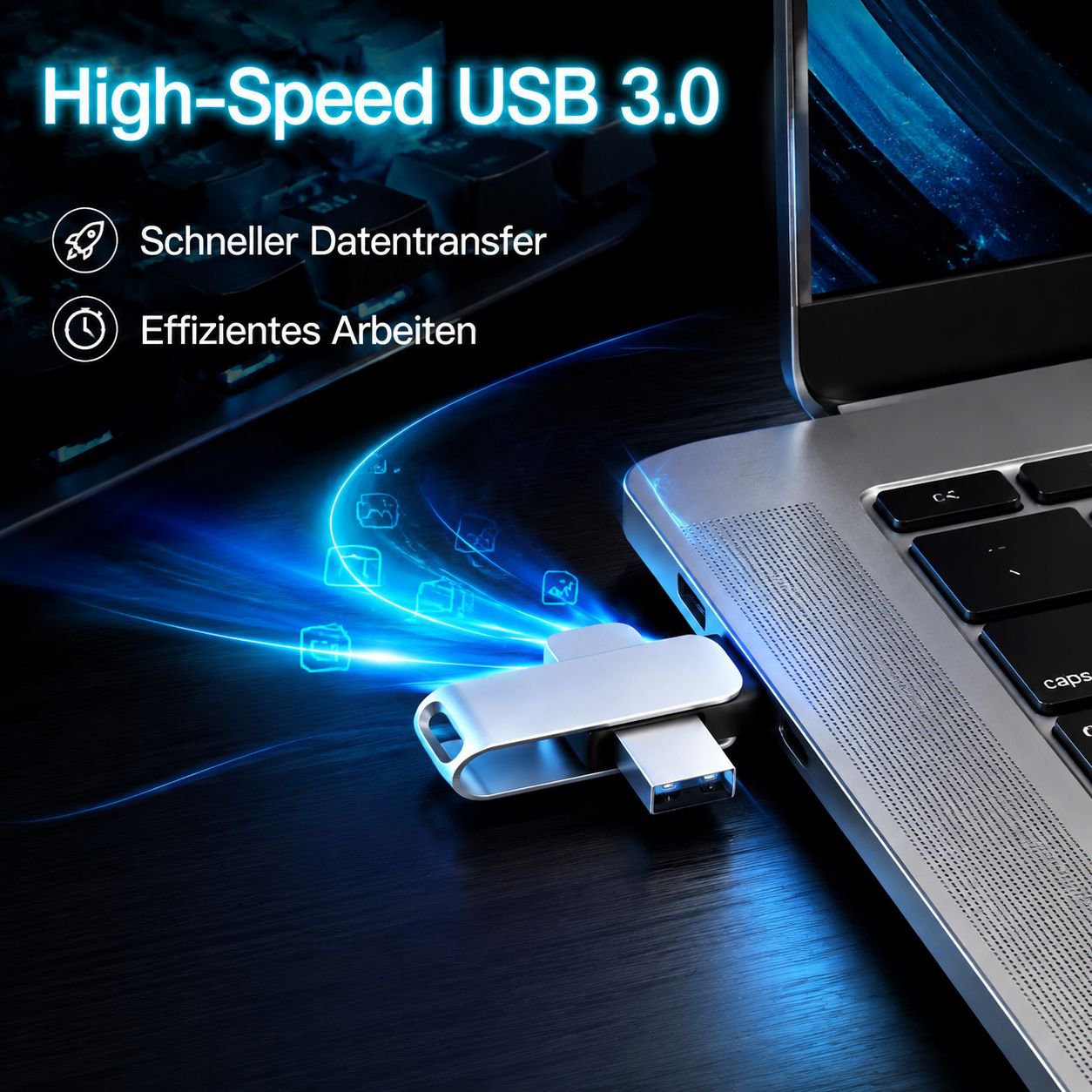Type-C USB-Stick für Handy und Computer, tragbarer Dual-Interface Speicherstick