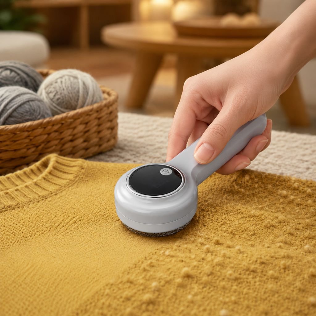 Three-Speed Shaving Trimmer ergonomic handle design