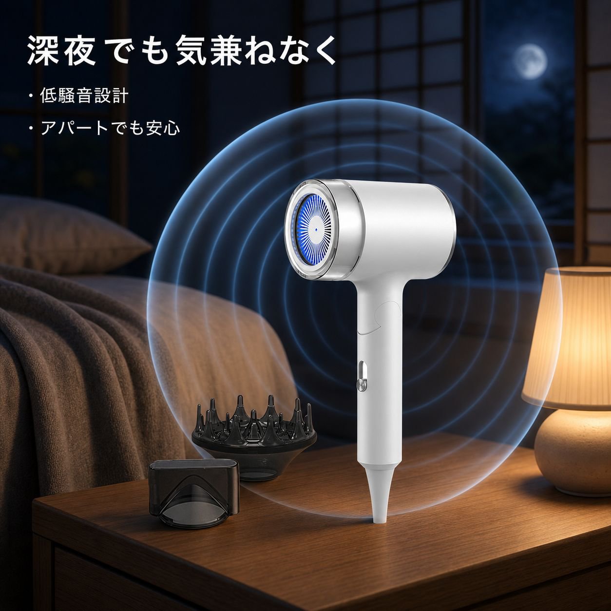 折りたたみ式家庭用高速ドライヤー 旅行携帯設計