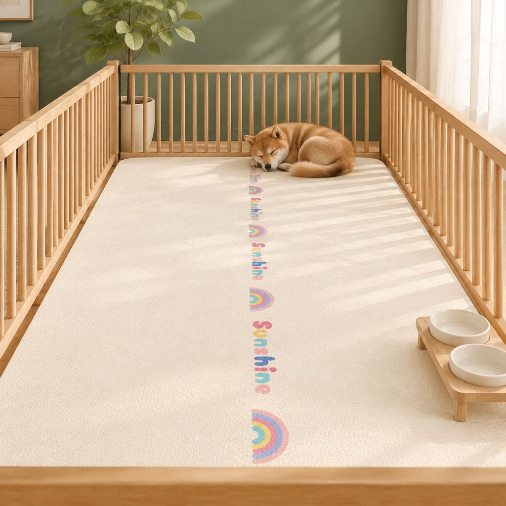 防水仕様でお手入れしやすいペットマット