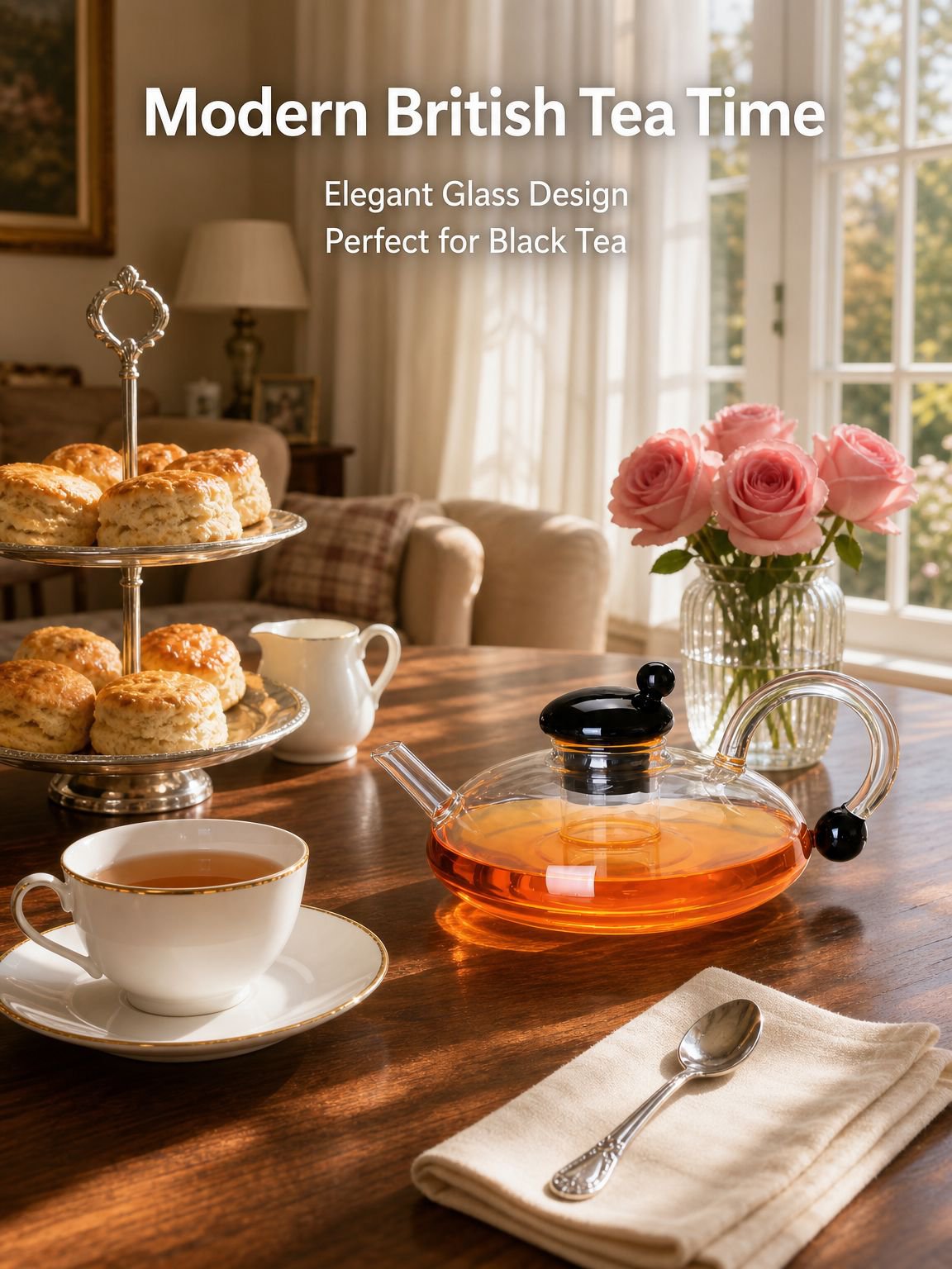Borosilicate Thickened Glass Teapot