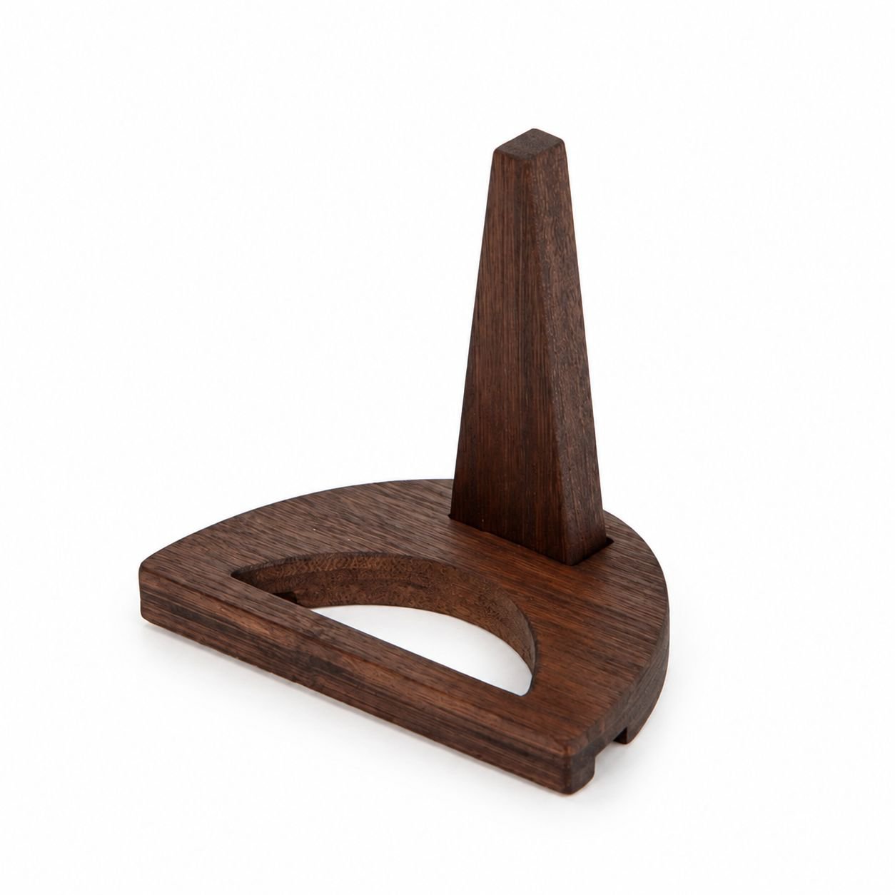Bamboo Plate Display Stand Rack for Kitchen Storage and Organization
