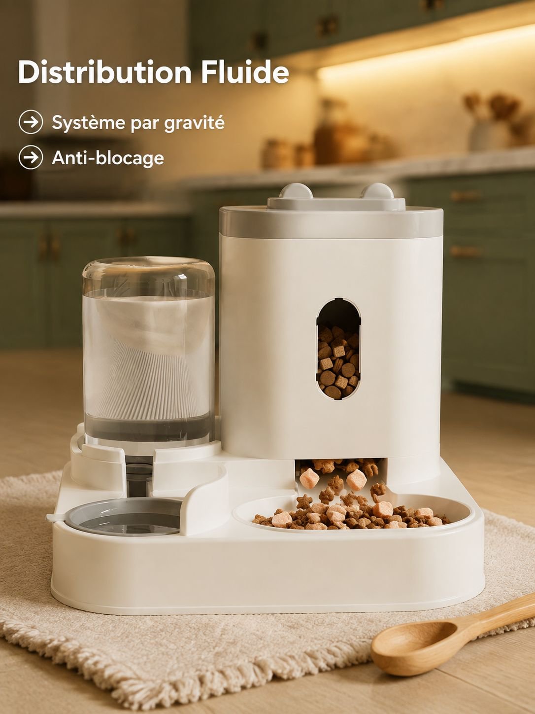 Bol multifonction pour animaux - plateau d'alimentation pour chats et chiens