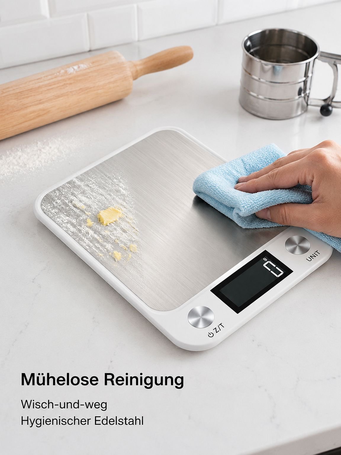 Edelstahl Küchenwaage