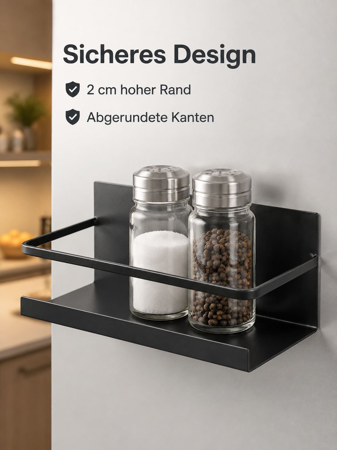 Kühlschrank-Seitenregal