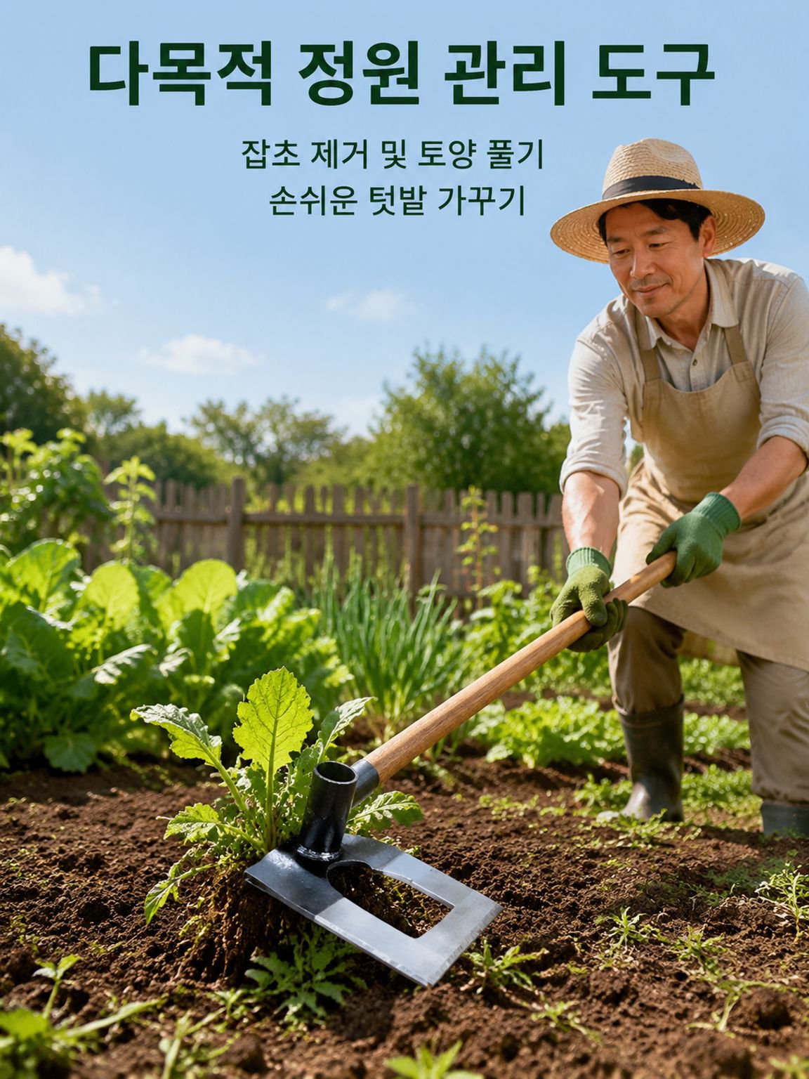 옥외개간송토가후망간강농업용공심호미