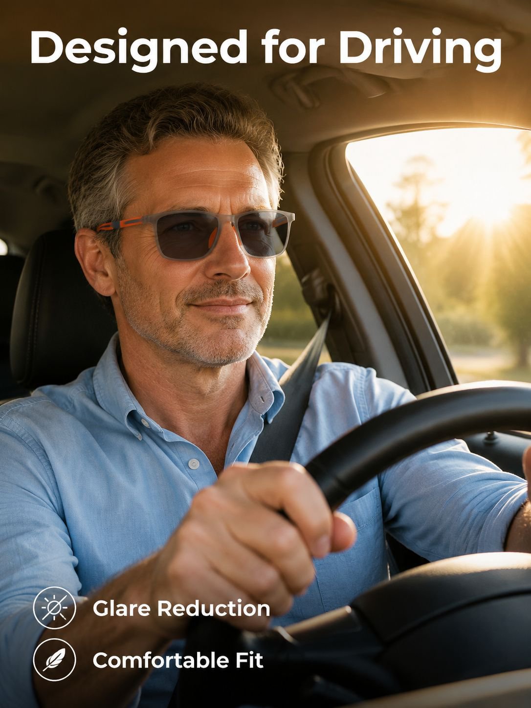✨Photochromic multifocal reading glasses(Indestructible / Smart Zoom / No Dizziness)