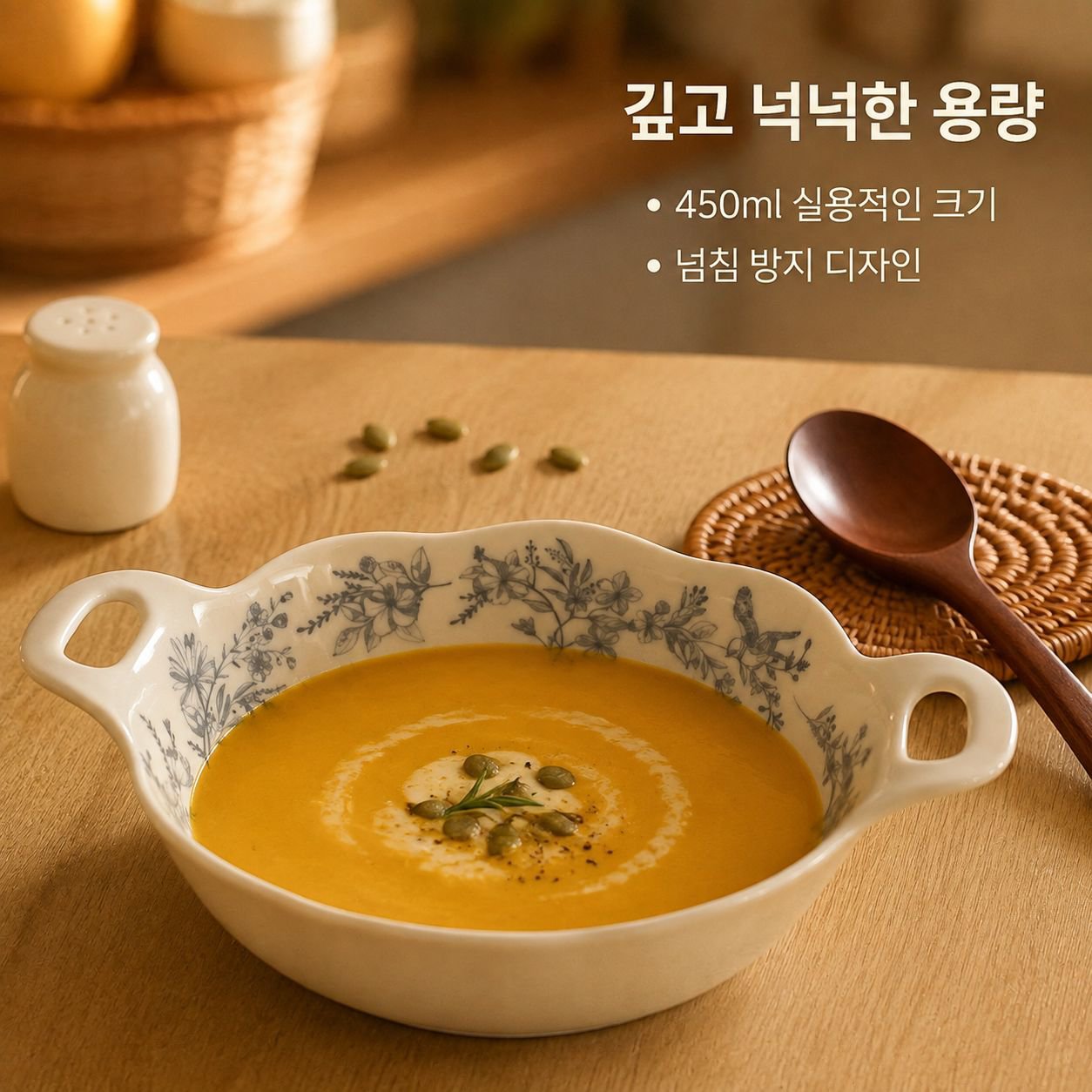 프랑스 빈티지 세라믹 접시