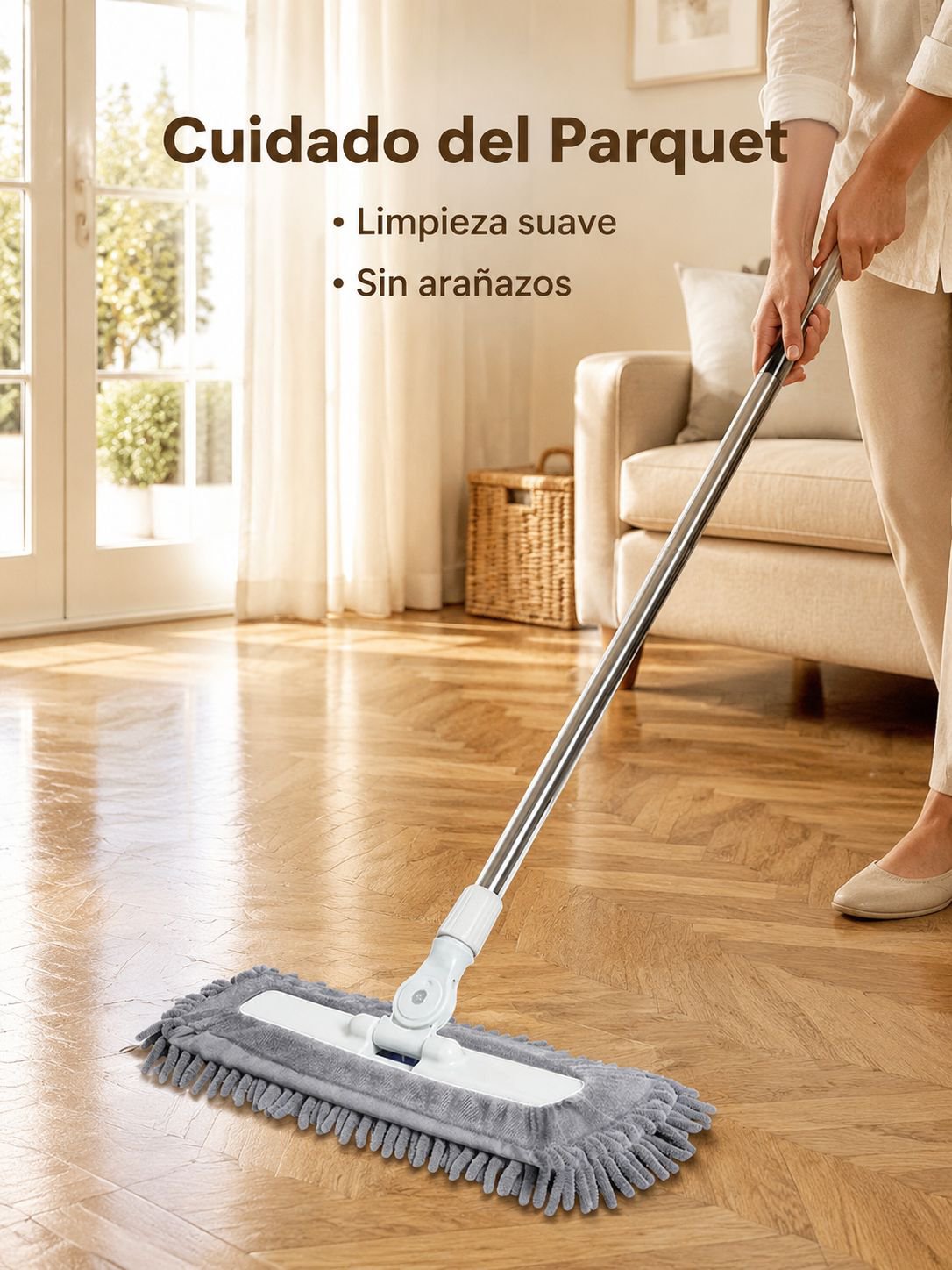 Mopa plana para el hogar
