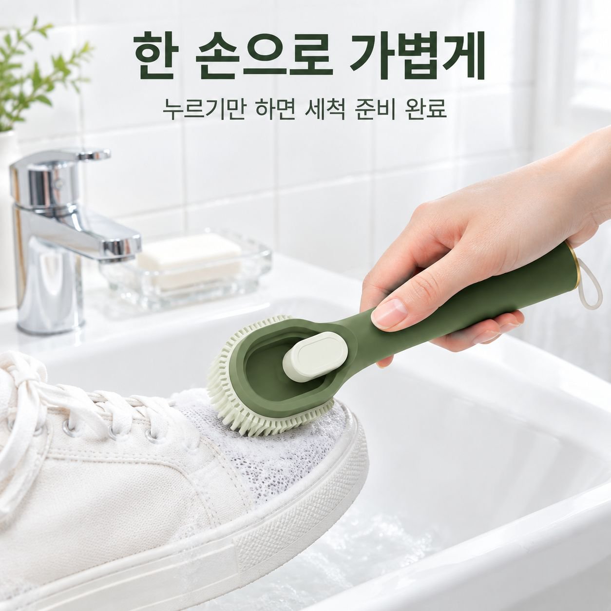 다기능 가정용 부드러운 액체 신발 브러쉬 신기한 클리너 세탁 신발 손상 없음