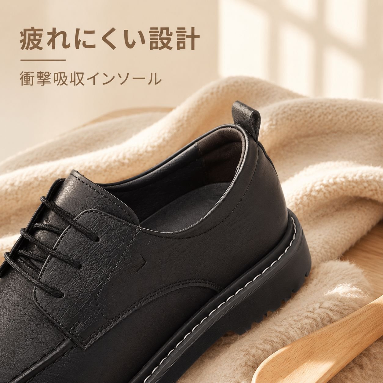メンズ高級ビジネスレザーシューズ