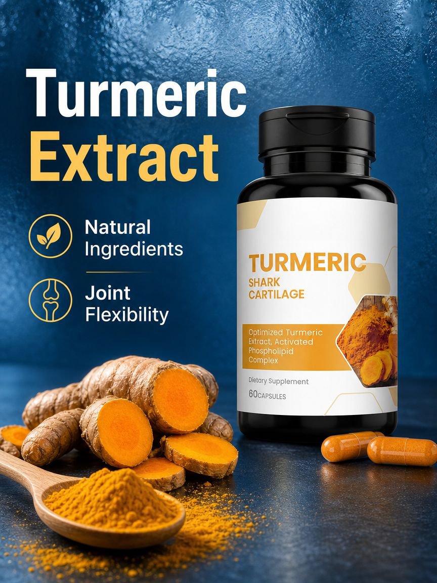 Joint Health Turmeric Supplement Tablets