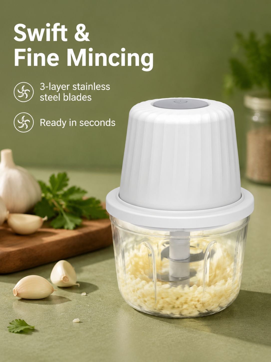 Cordless Mini Garlic Chopper