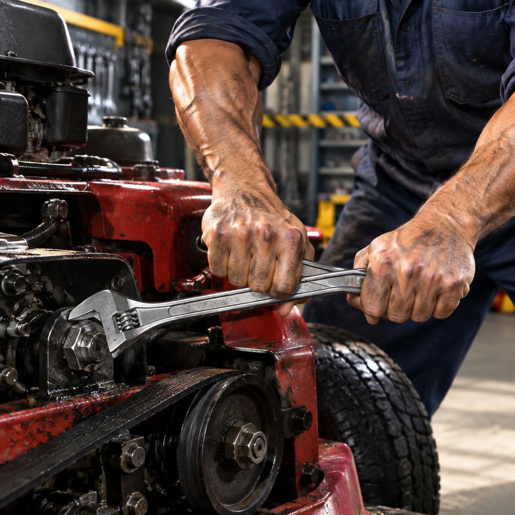 Rust-resistant chrome wrench hardware tool