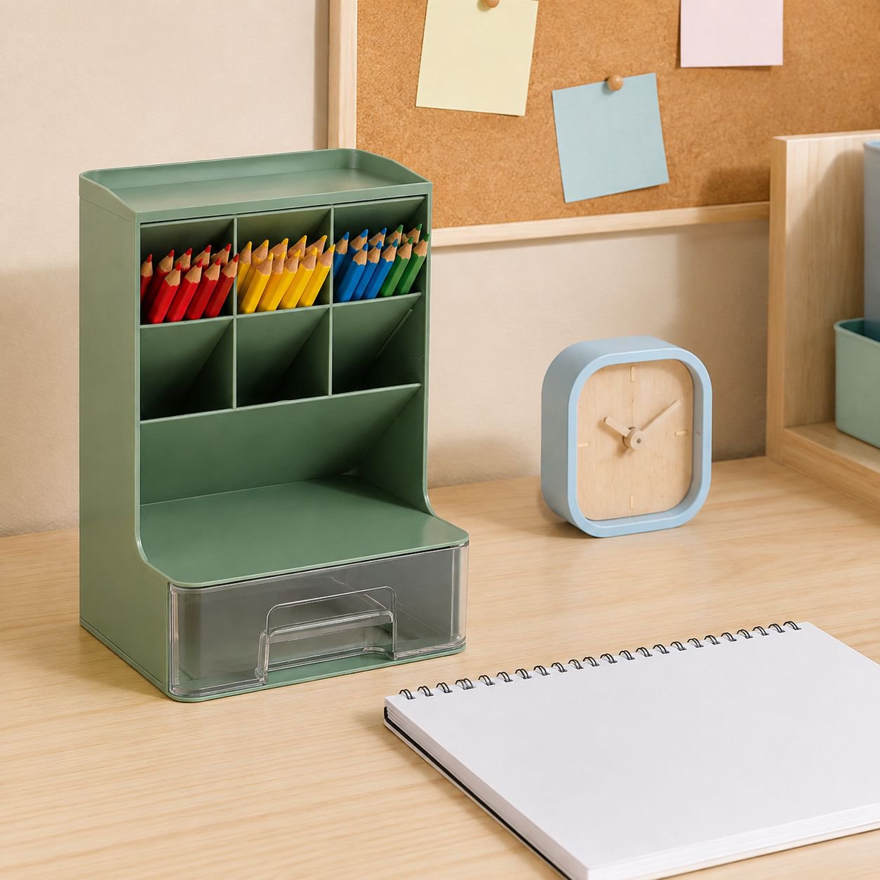 Multifunktionaler Organizer für Stifte und Kosmetik