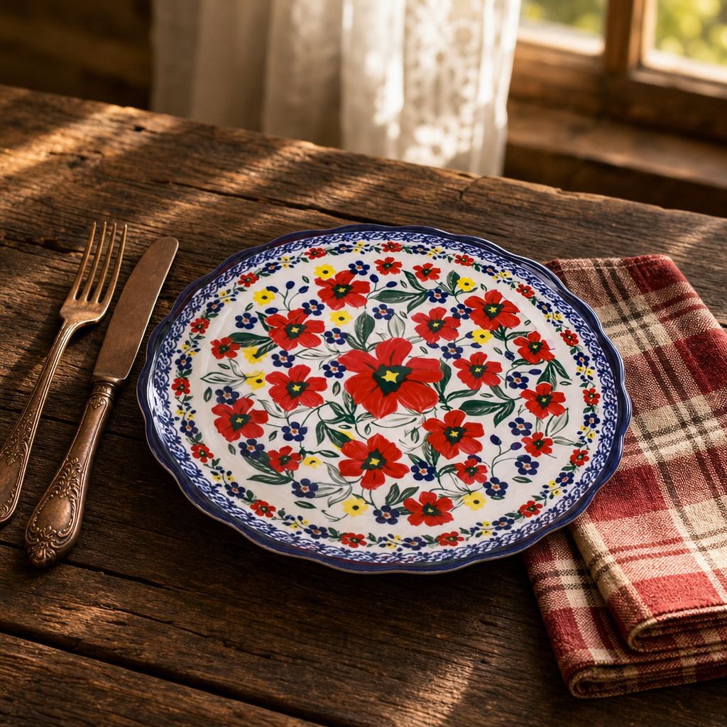 Artistic Ceramic Dinner Plate