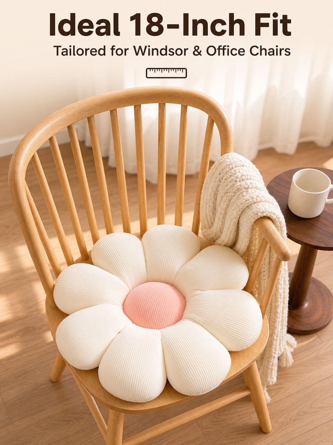 Daisy Flower Cushion