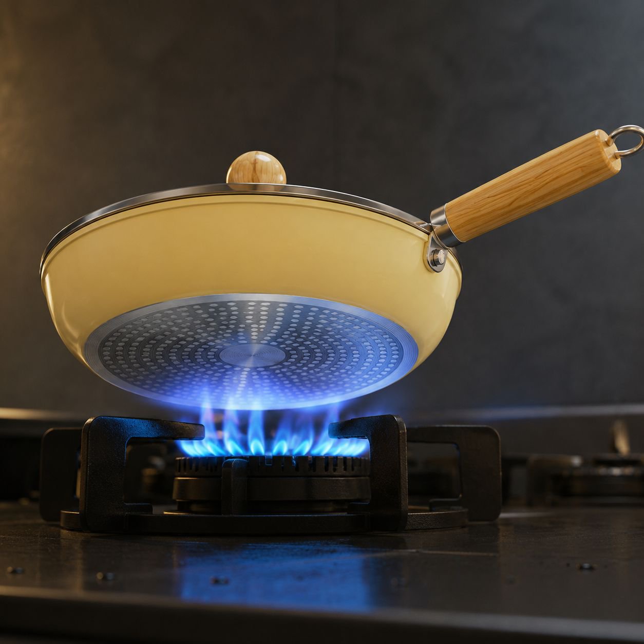 Sleek and portable induction stove for small spaces