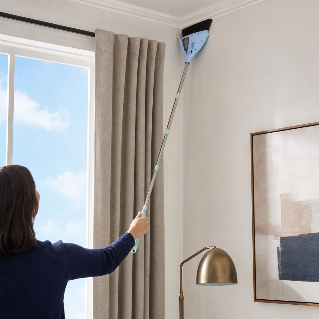 2-in-1 vacuum cleaner and broom, multi-functional handheld electric vacuum cleaner and broom.