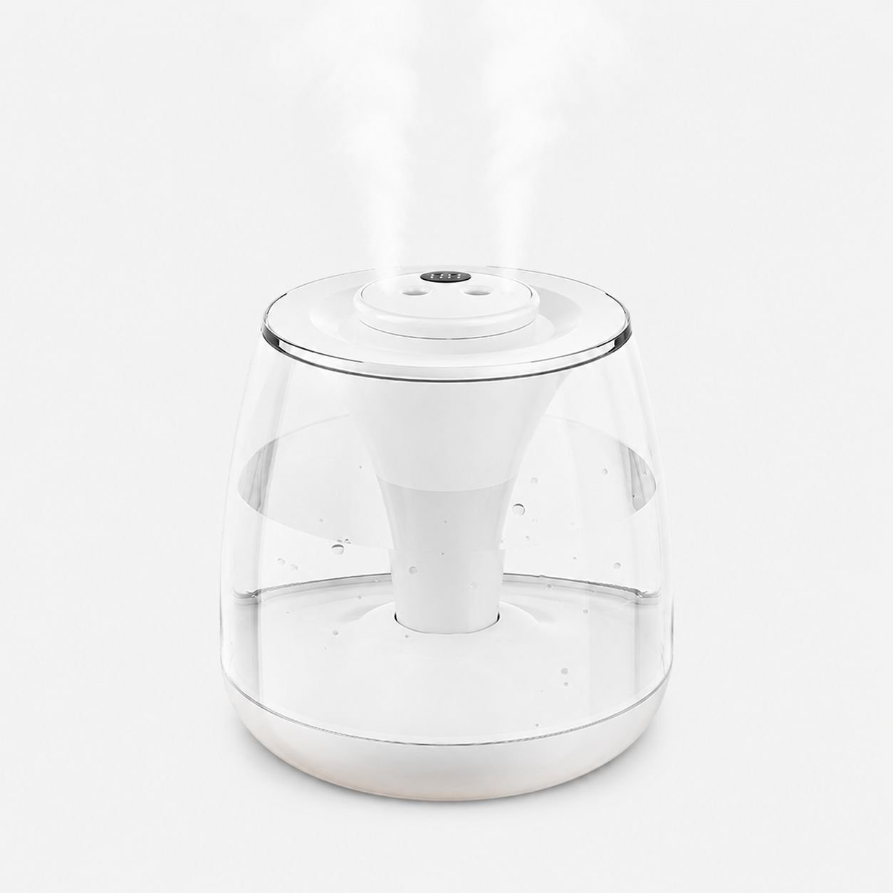 Humidificador de doble pulverización de gran niebla para interiores, pequeño y portátil con USB