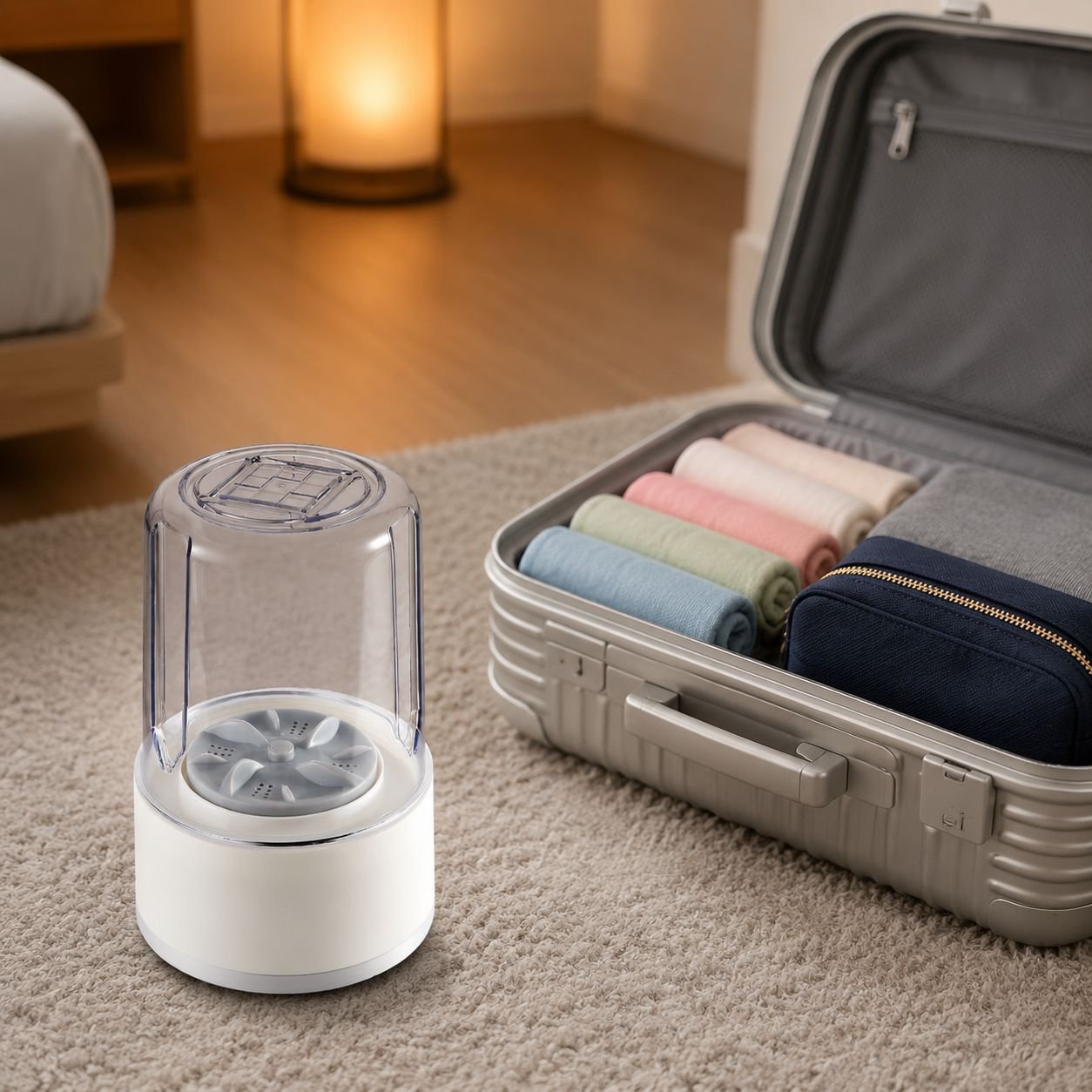 Efficient Energy-Saving Underwear Washing Cup with Smart Low-Power Motor