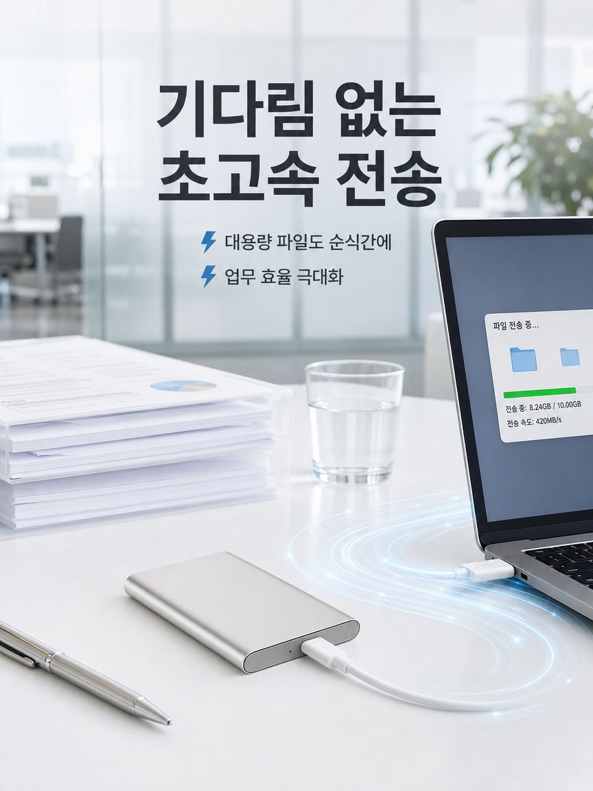 다양한 기기와 호환되는 SSD