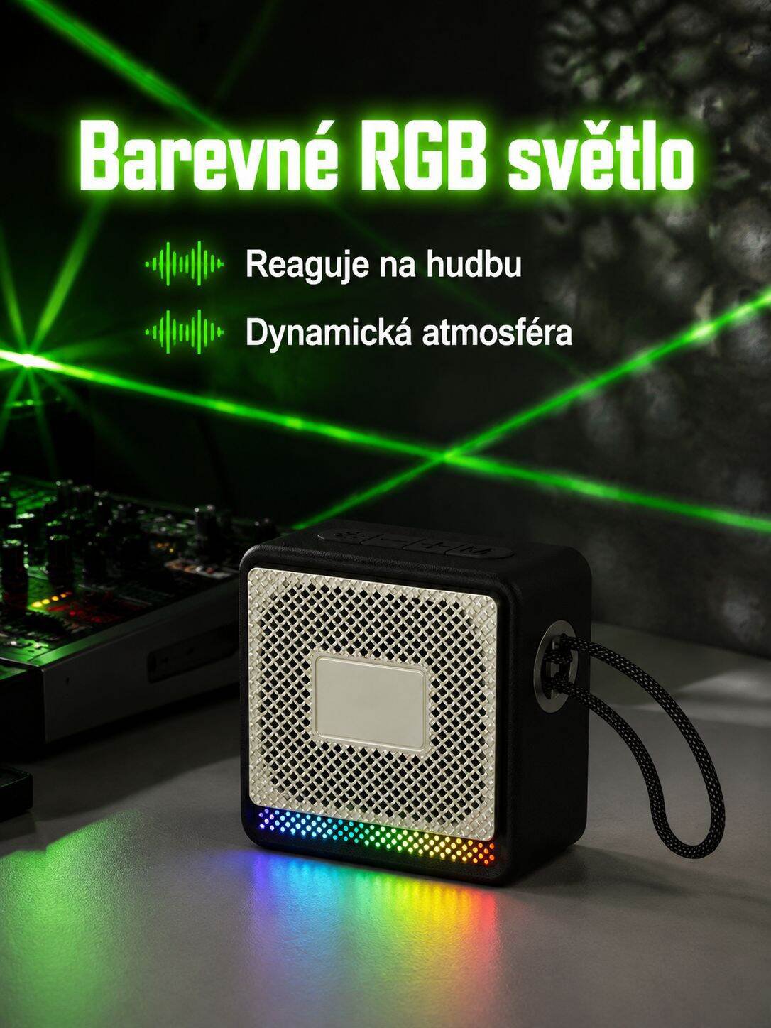 Reproduktor propojený s chytrým telefonem