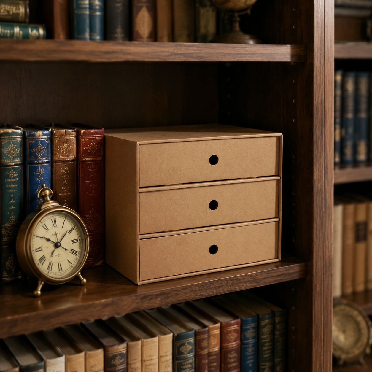 Desktop Multi-functional File Storage Box