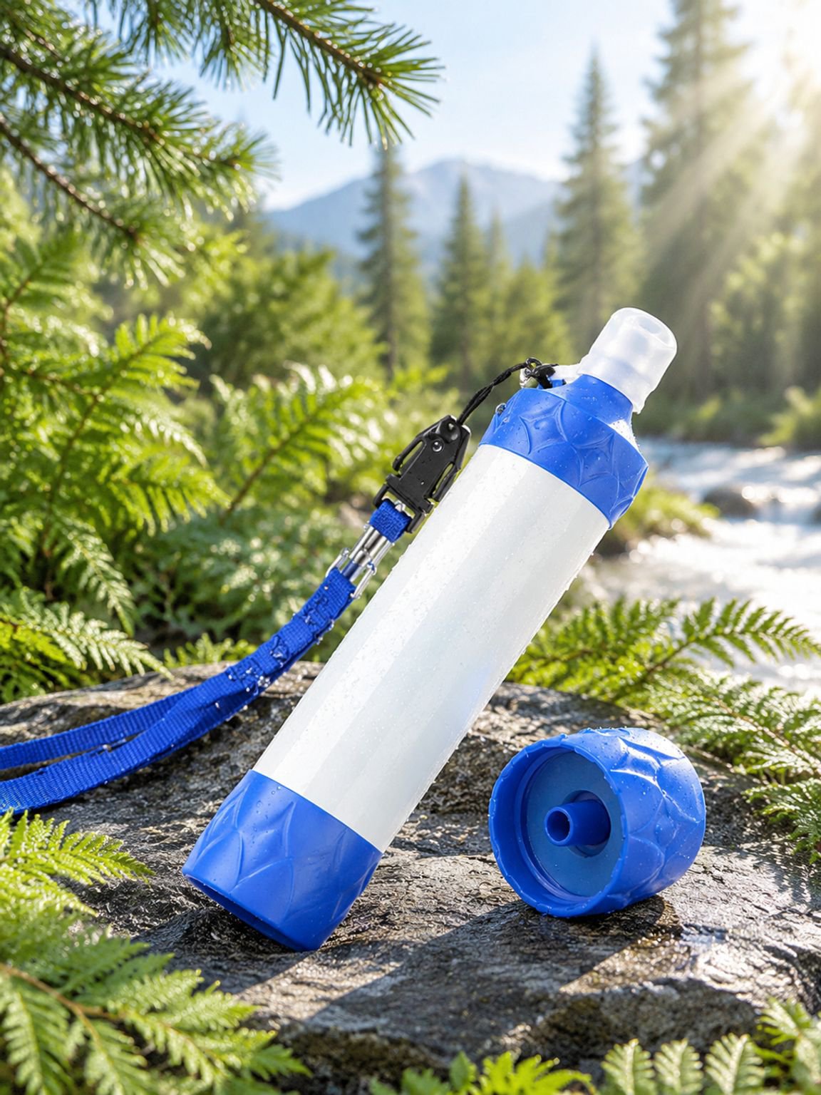 Filtre à eau nomade pour excursions, trekking et activités de plein air