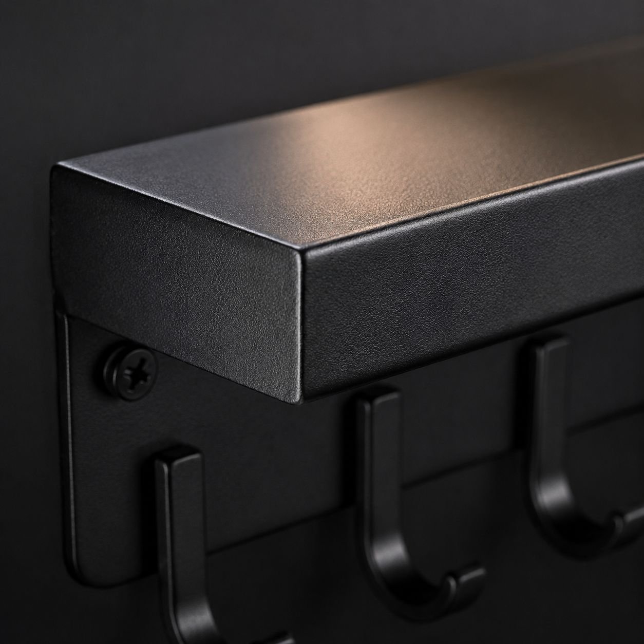 Modern adhesive key holder for home and office