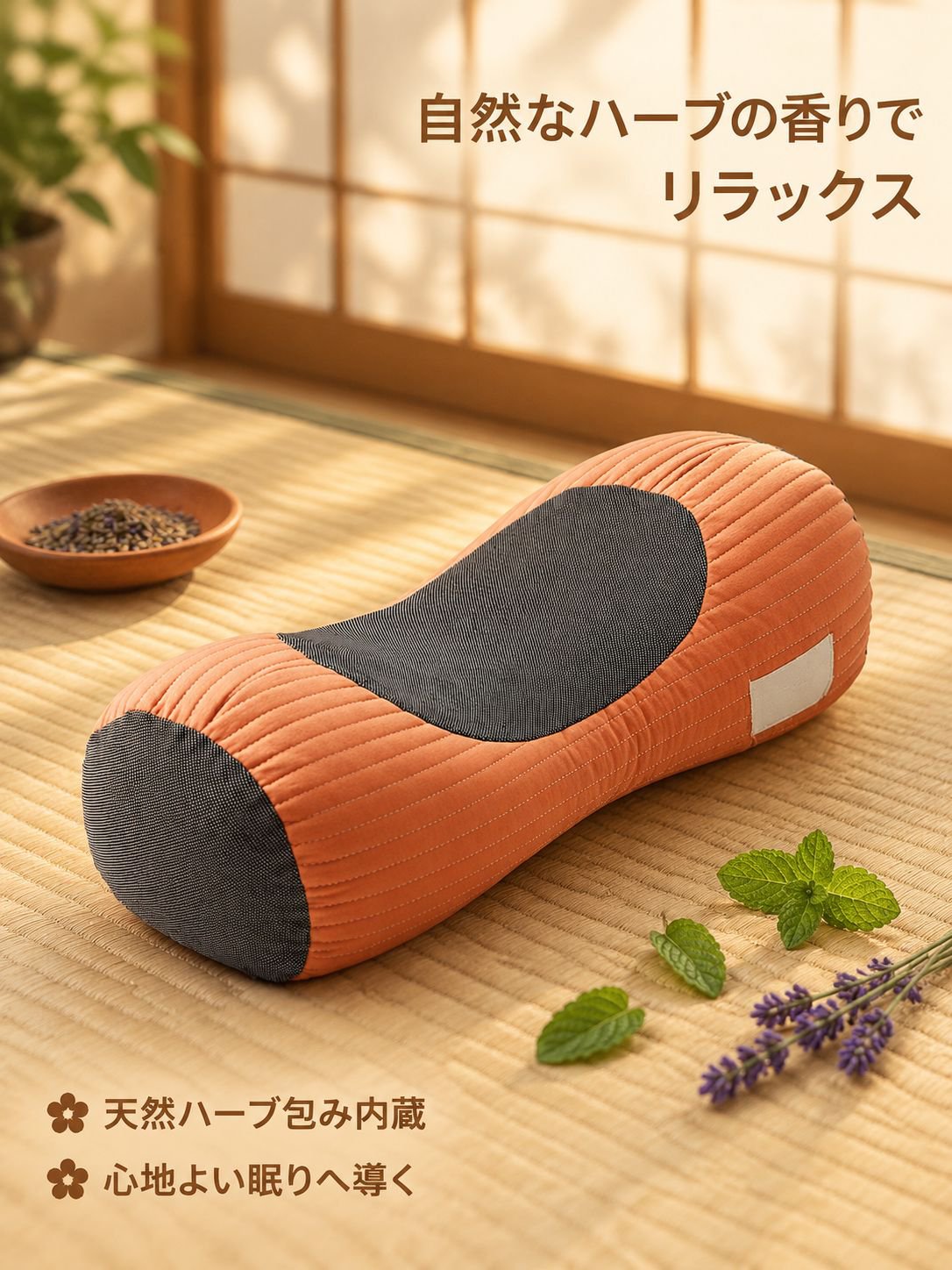 ハーブ睡眠補助枕