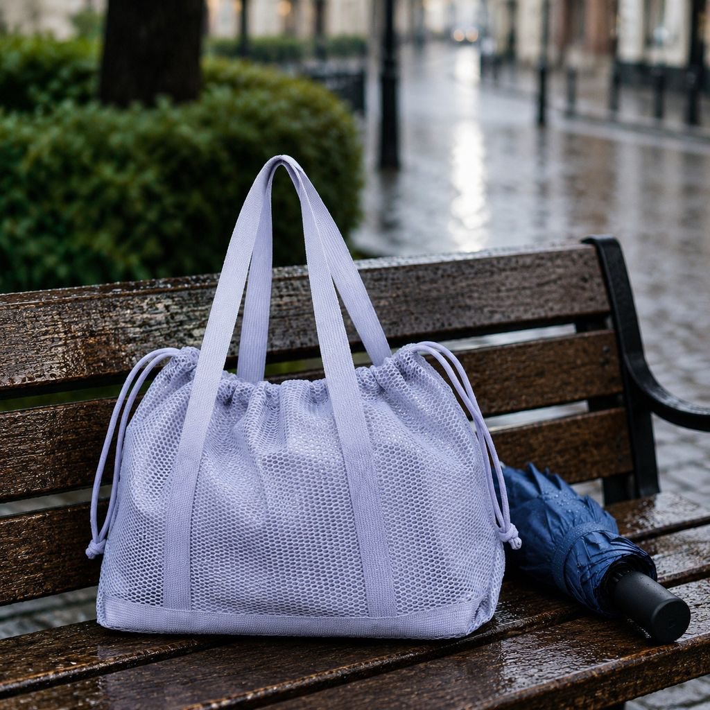 Eco-friendly foldable tote bag for groceries
