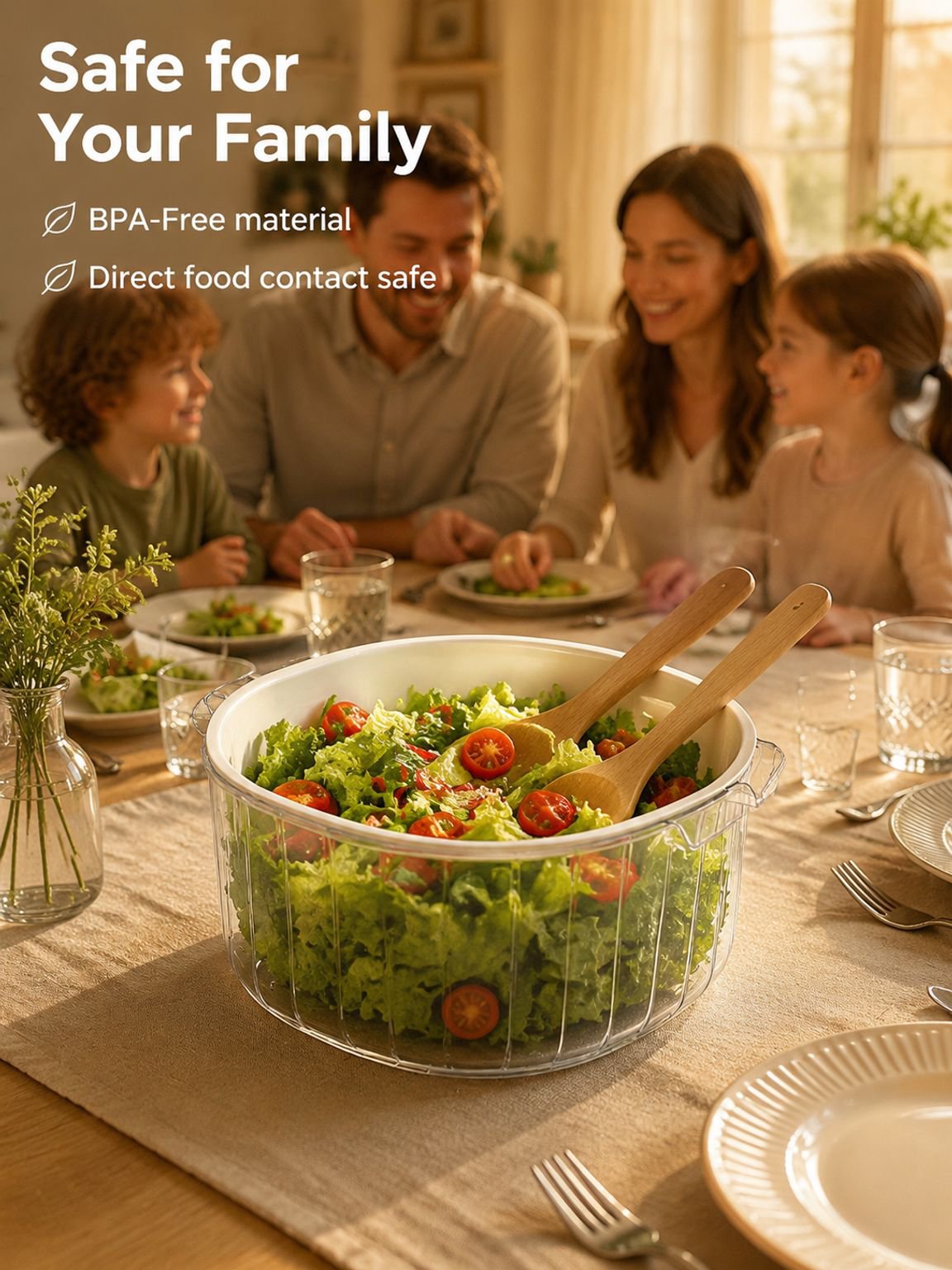 Easy-to-clean fruit basket with removable tray