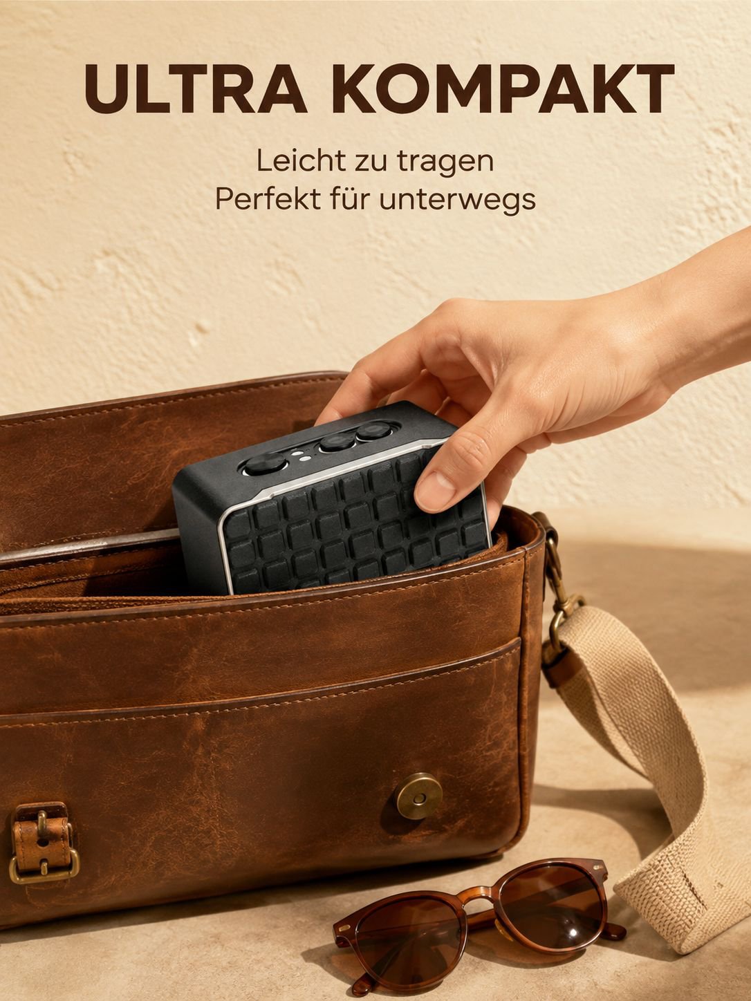 Kabelloser Bluetooth-Basslautsprecher